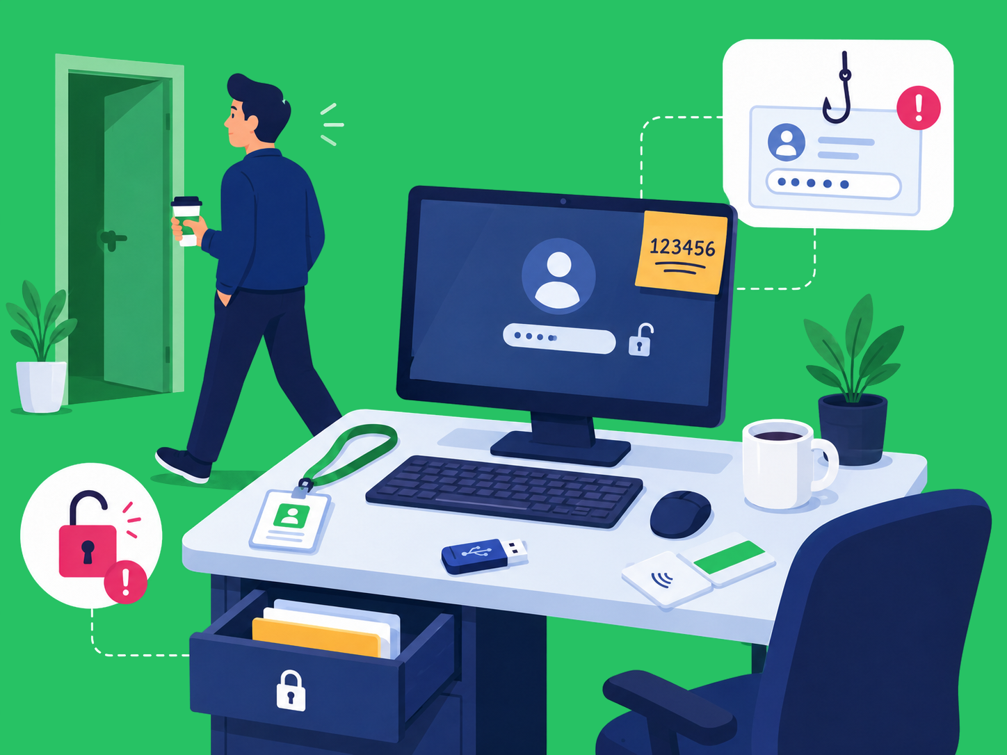 Bad Security Practice Internal Threats - KnowItAll Ninja